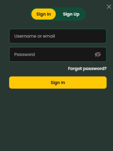 Mega Casino login
